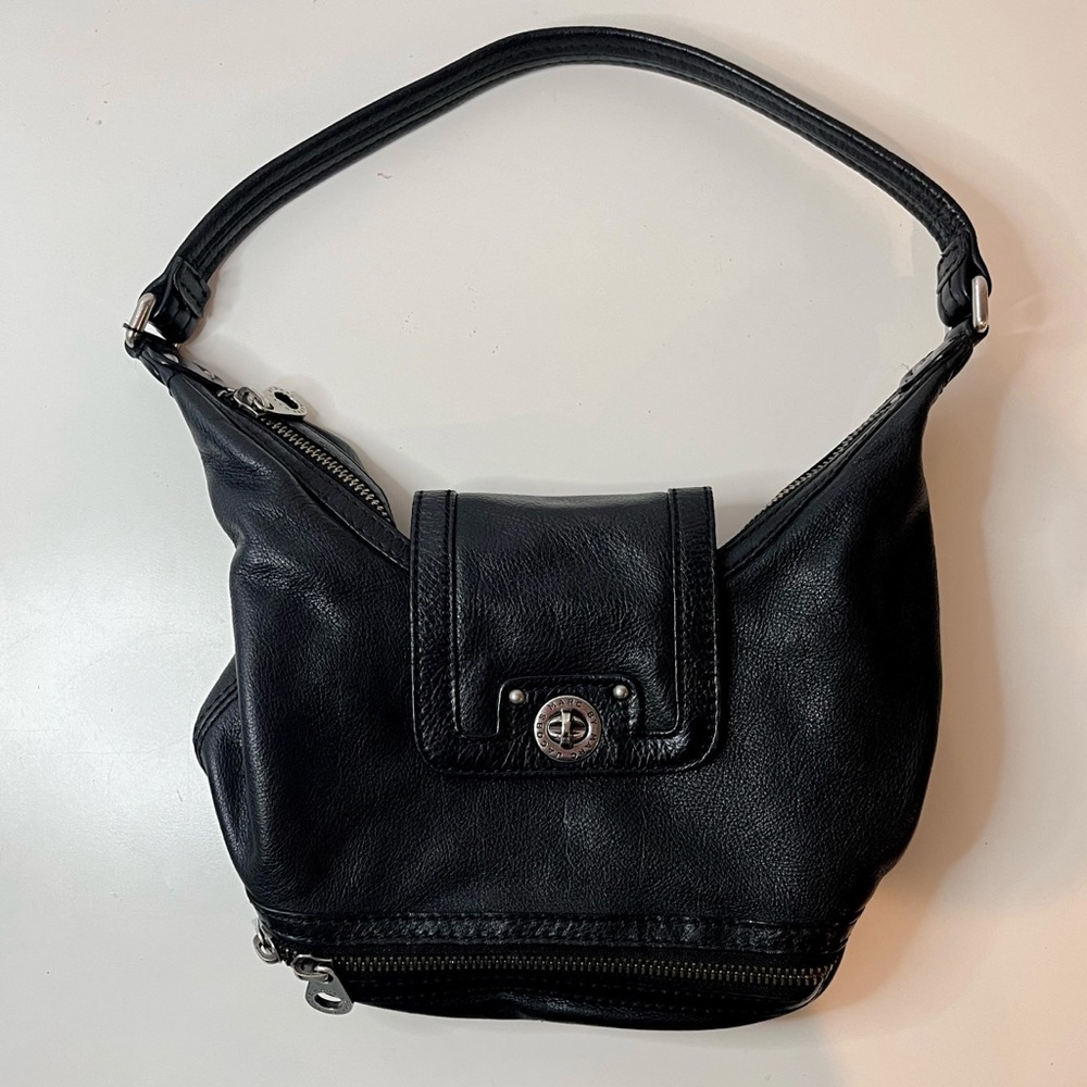 Marc Jacobs Black Leather Shoulder Bag